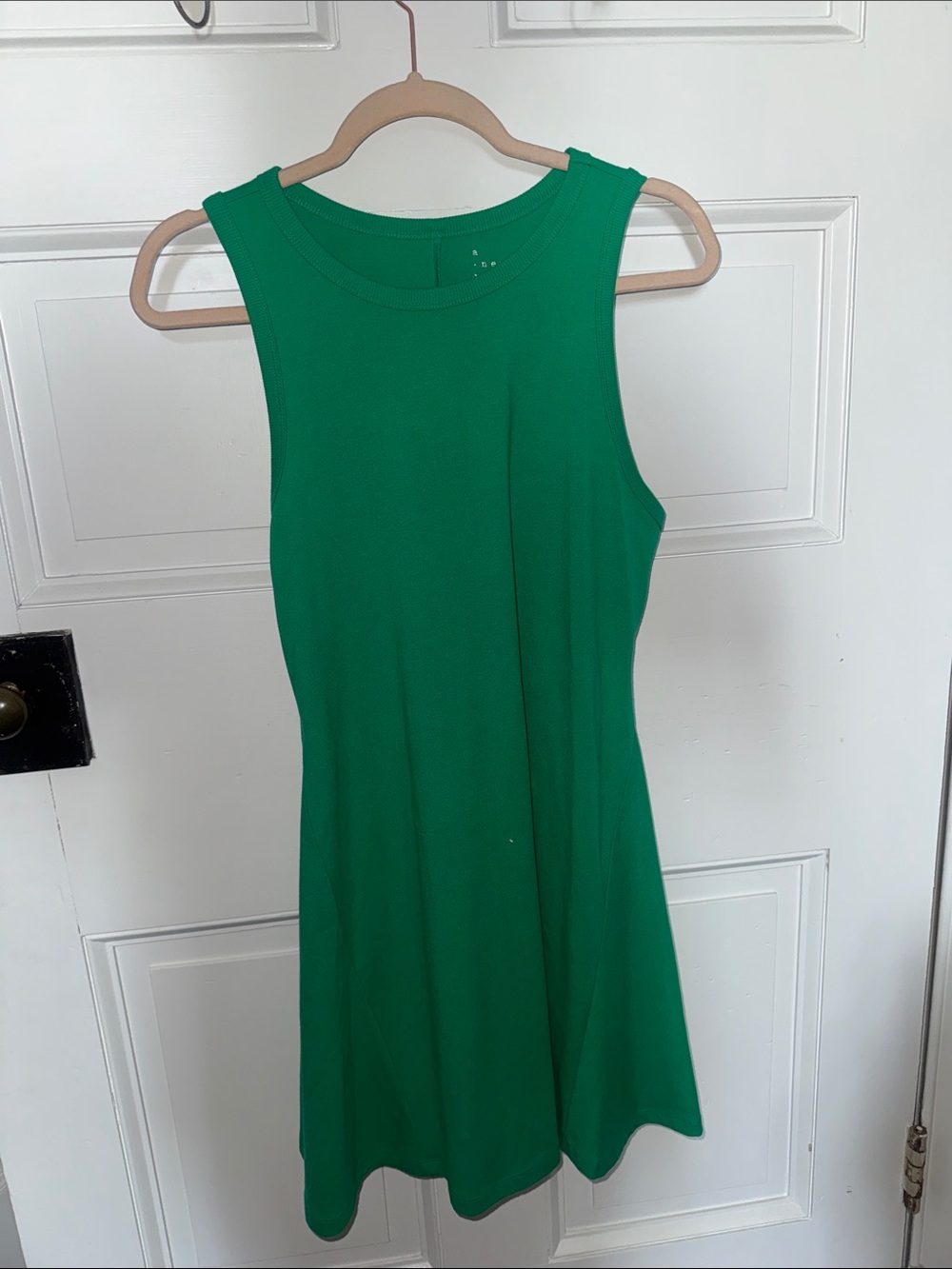 a new day Bright Green Sleeveless Mini Dress